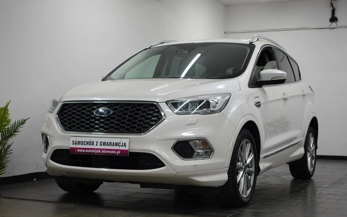 Ford Kuga cena 67900 przebieg: 189810, rok produkcji 2018 z Malbork małe 781